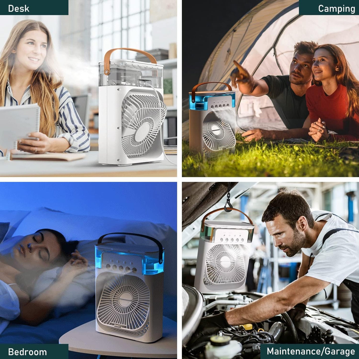 Portable Air Conditioner - With Led Night Light