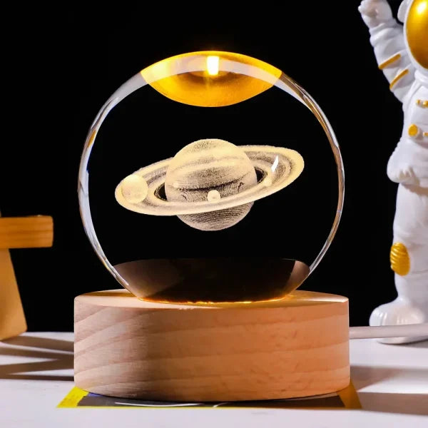 - Galaxy Crystal Ball Lamps -