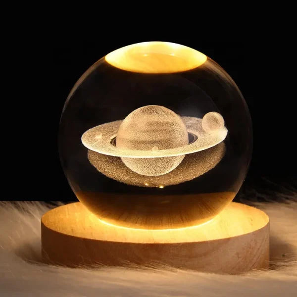- Galaxy Crystal Ball Lamps -