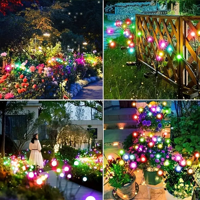 Solar Powered Firefly Light - Multi