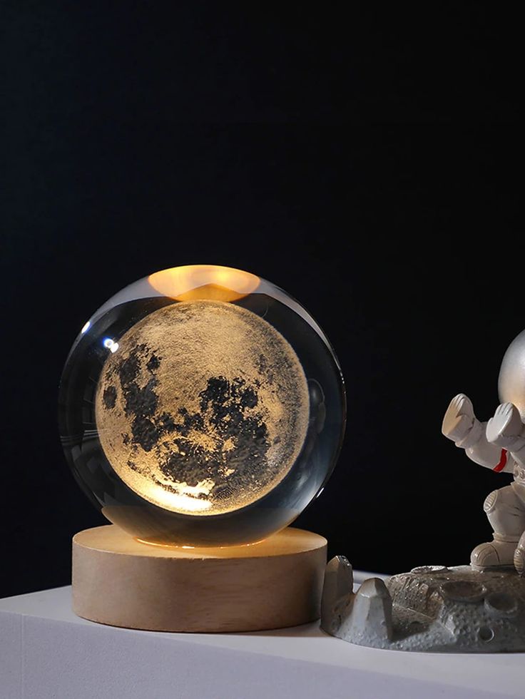 - Galaxy Crystal Ball Lamps -