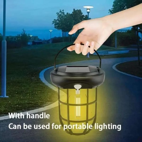 Solar Outdoor Lantern Lamp - Waterproof