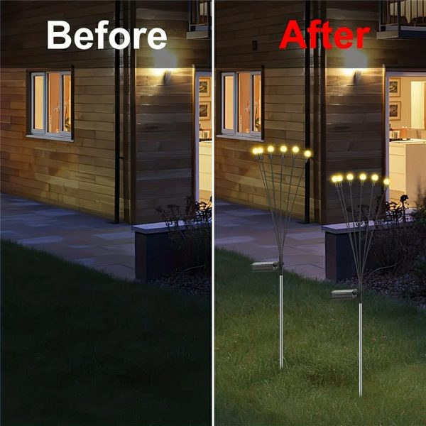 Solar Powered Firefly Light - IPS65 Waterproof