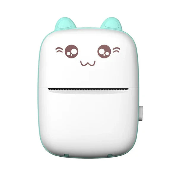 Kitty Face Mini Pocket Printer - Thermal Inkless