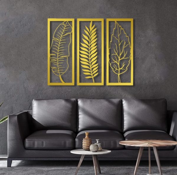 Leaf Wall Art - Elegant Room Decoration