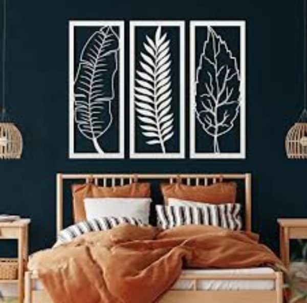 Leaf Wall Art - Elegant Room Decoration